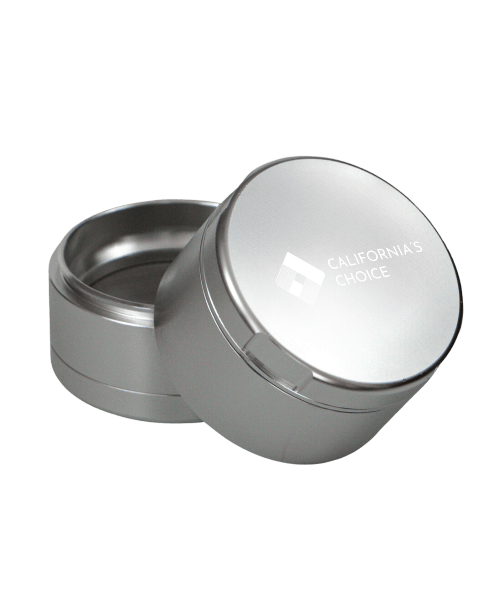 Patentierter Stache Grinder „San Fransisco“ (silber)