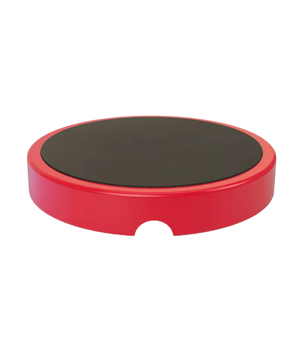 Premium Aschenbecher aus Aluminium Hollywood (rot)