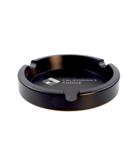 Premium Aschenbecher aus Aluminium Hollywood (schwarz)