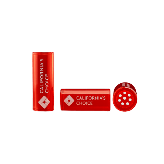 Premium Glas Tip 12mm - mit Spiralstruktur & 9 Loch-System