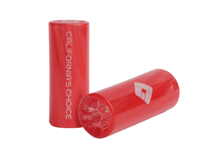 Premium Glas Tip 12mm - mit Spiralstruktur & 9 Loch-System