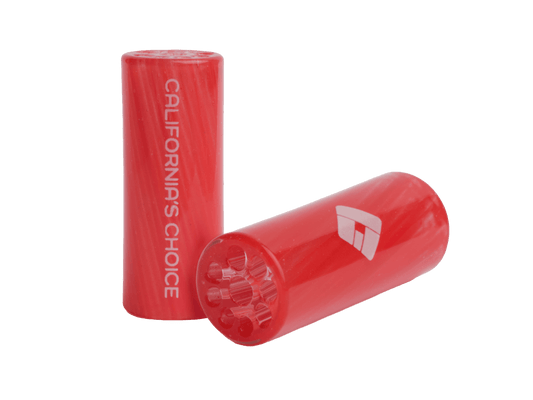 Premium Glas Tip 12mm - mit Spiralstruktur & 9 Loch-System
