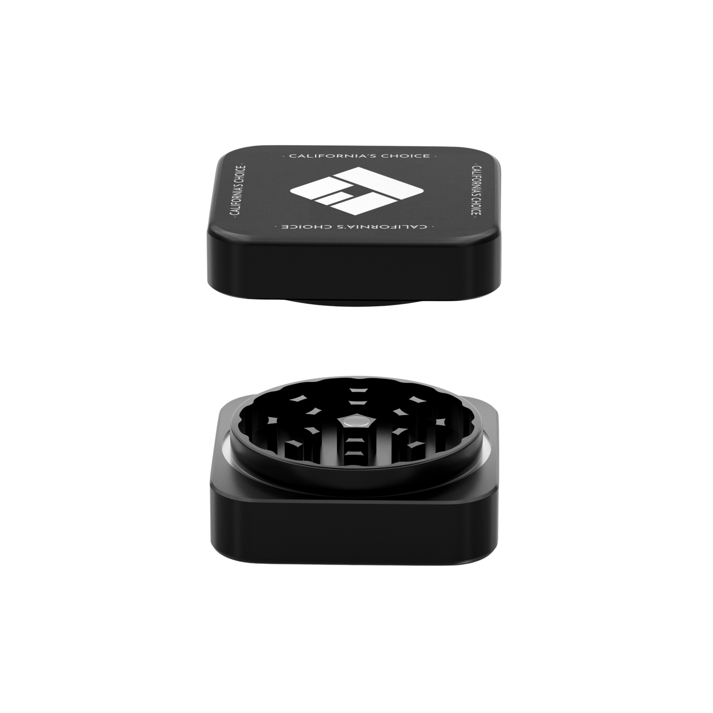 Premium Squared Ceramic Grinder Long Beach (schwarz)