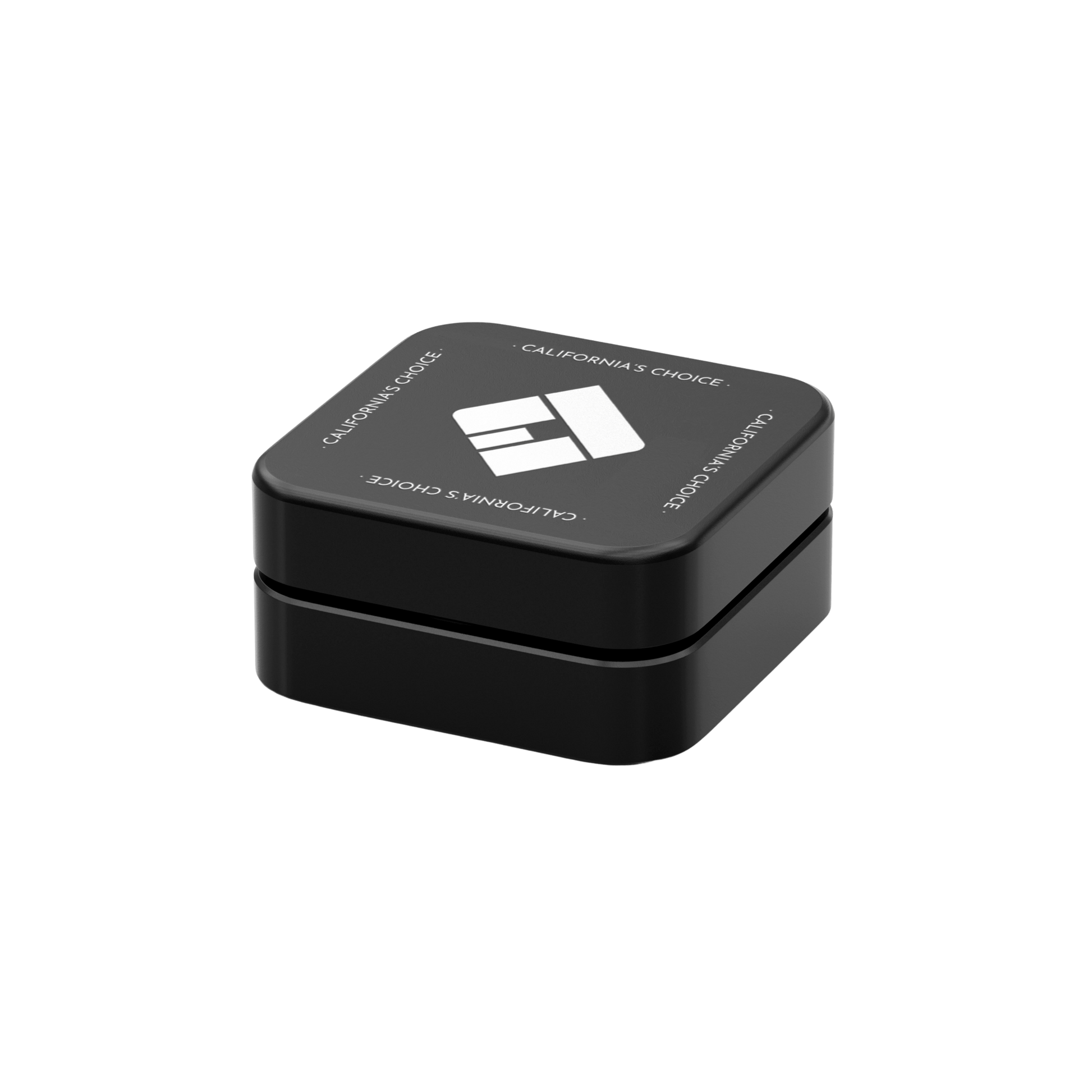 Premium Squared Ceramic Grinder Long Beach (schwarz)