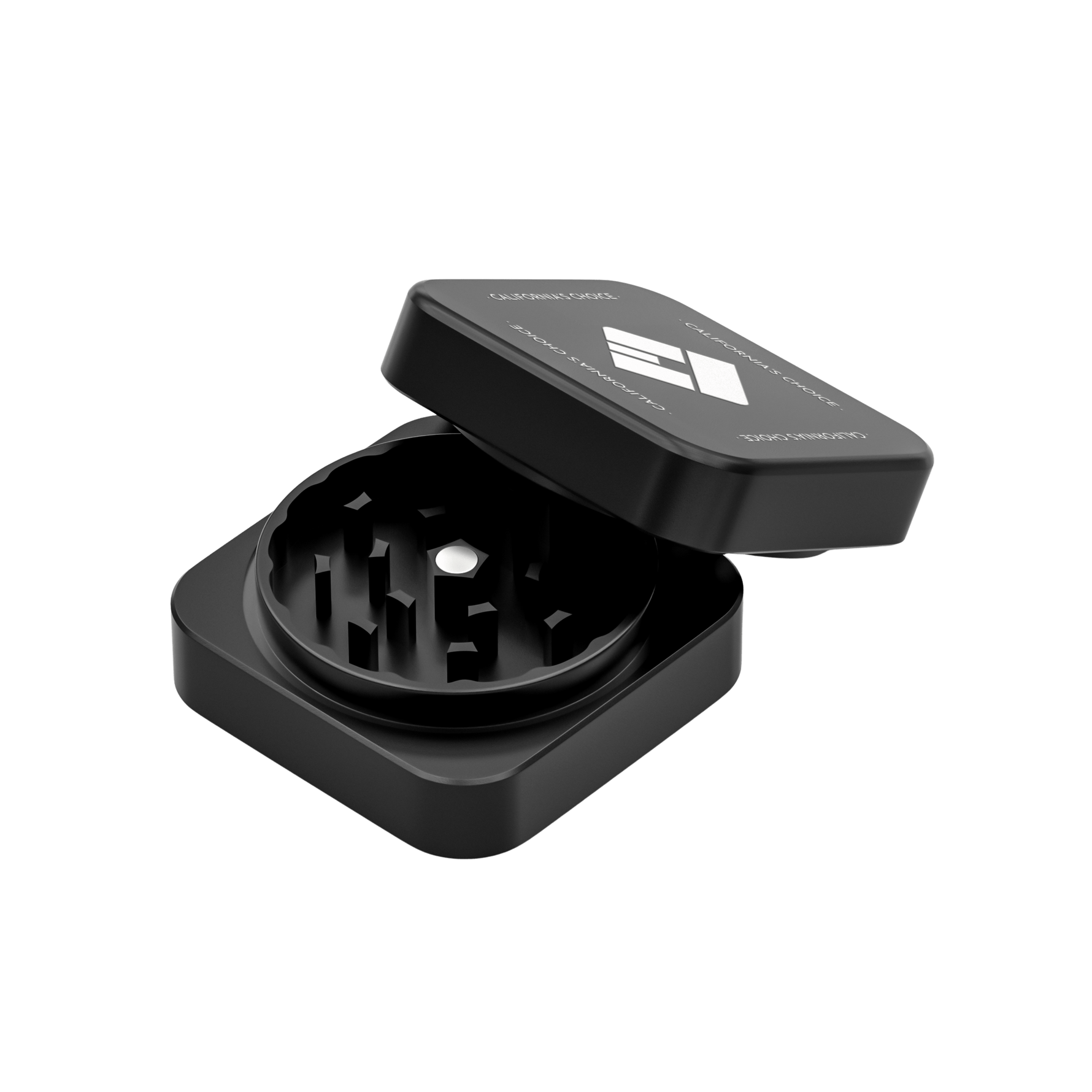 Premium Squared Ceramic Grinder Long Beach (schwarz)