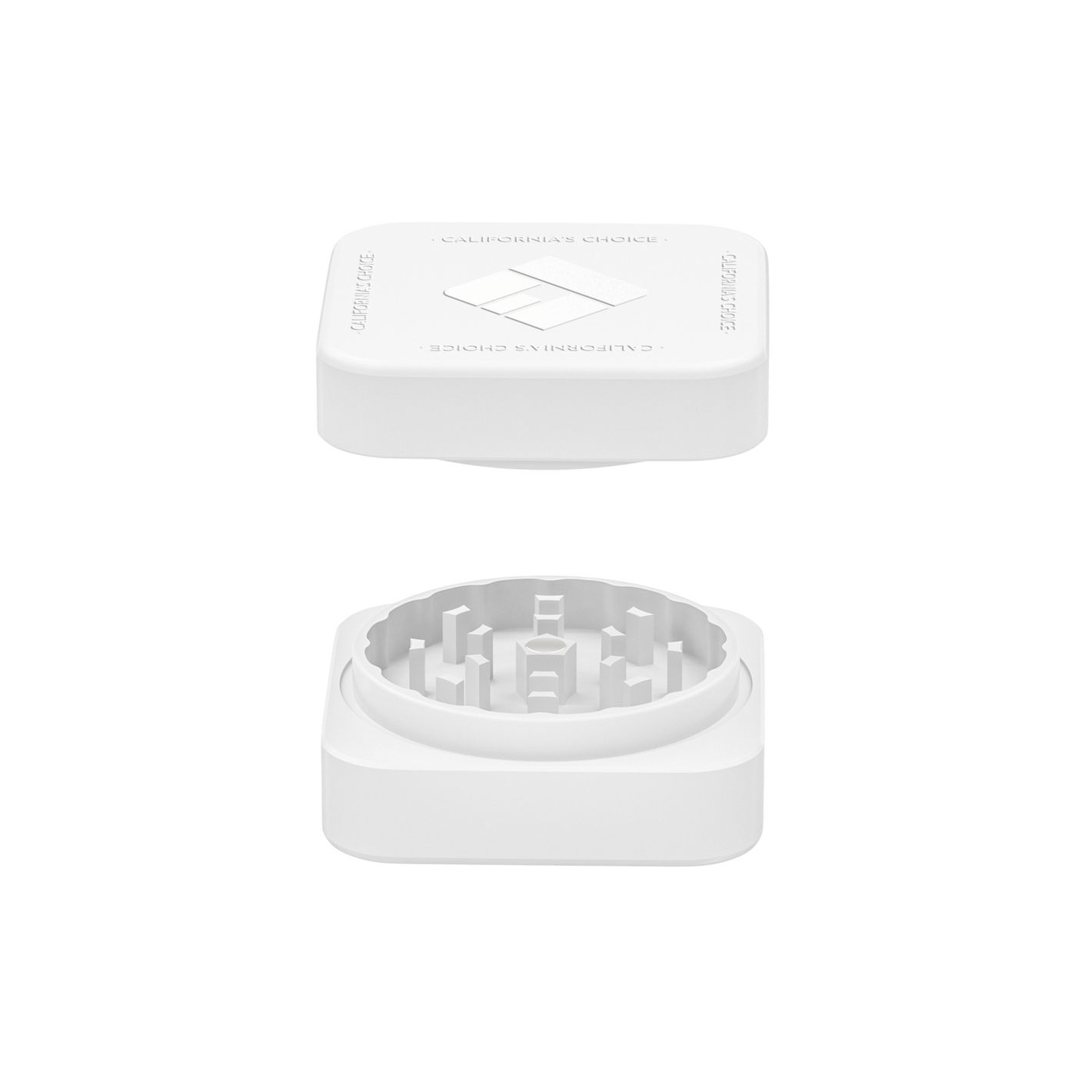Premium Squared Ceramic Grinder Long Beach (weiß)