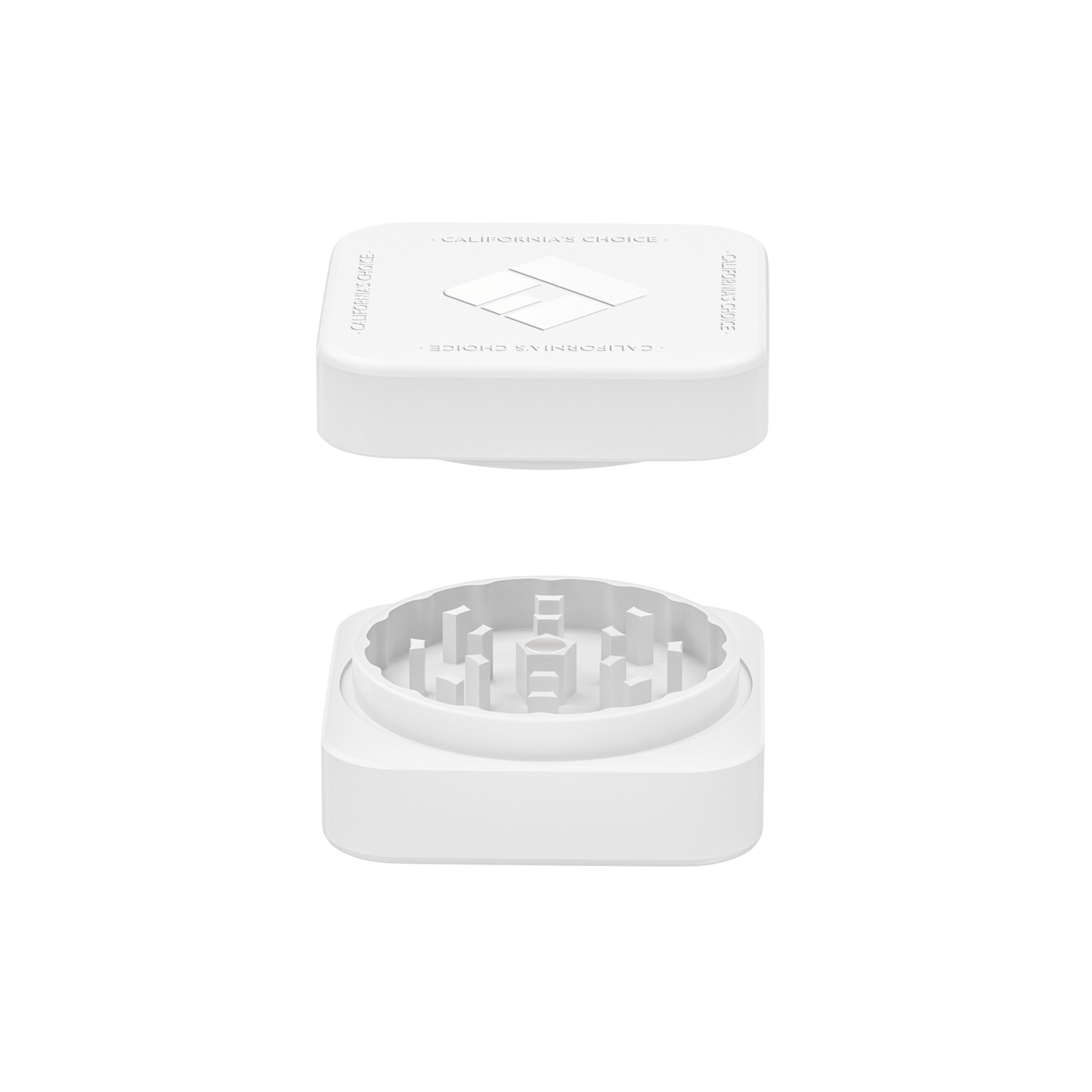 Premium Squared Ceramic Grinder Long Beach (weiß)