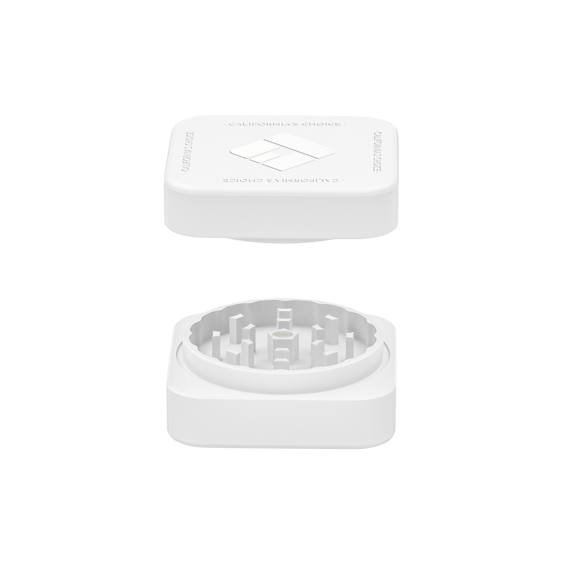 Premium Squared Ceramic Grinder Long Beach (weiß)