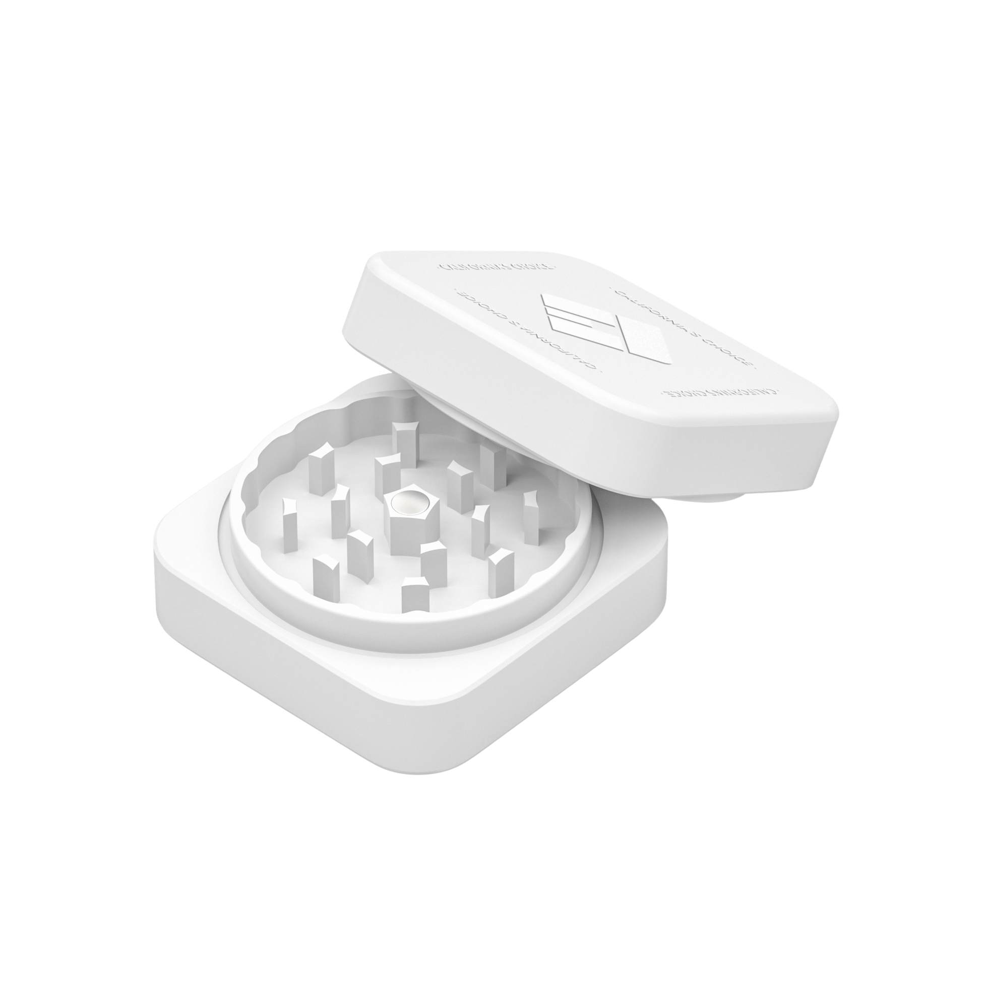 Premium Squared Ceramic Grinder Long Beach (weiß)