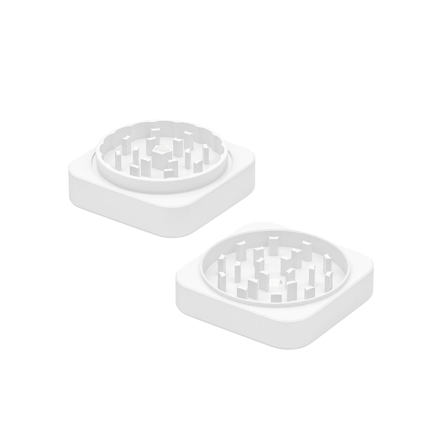 Premium Squared Ceramic Grinder Long Beach (weiß)