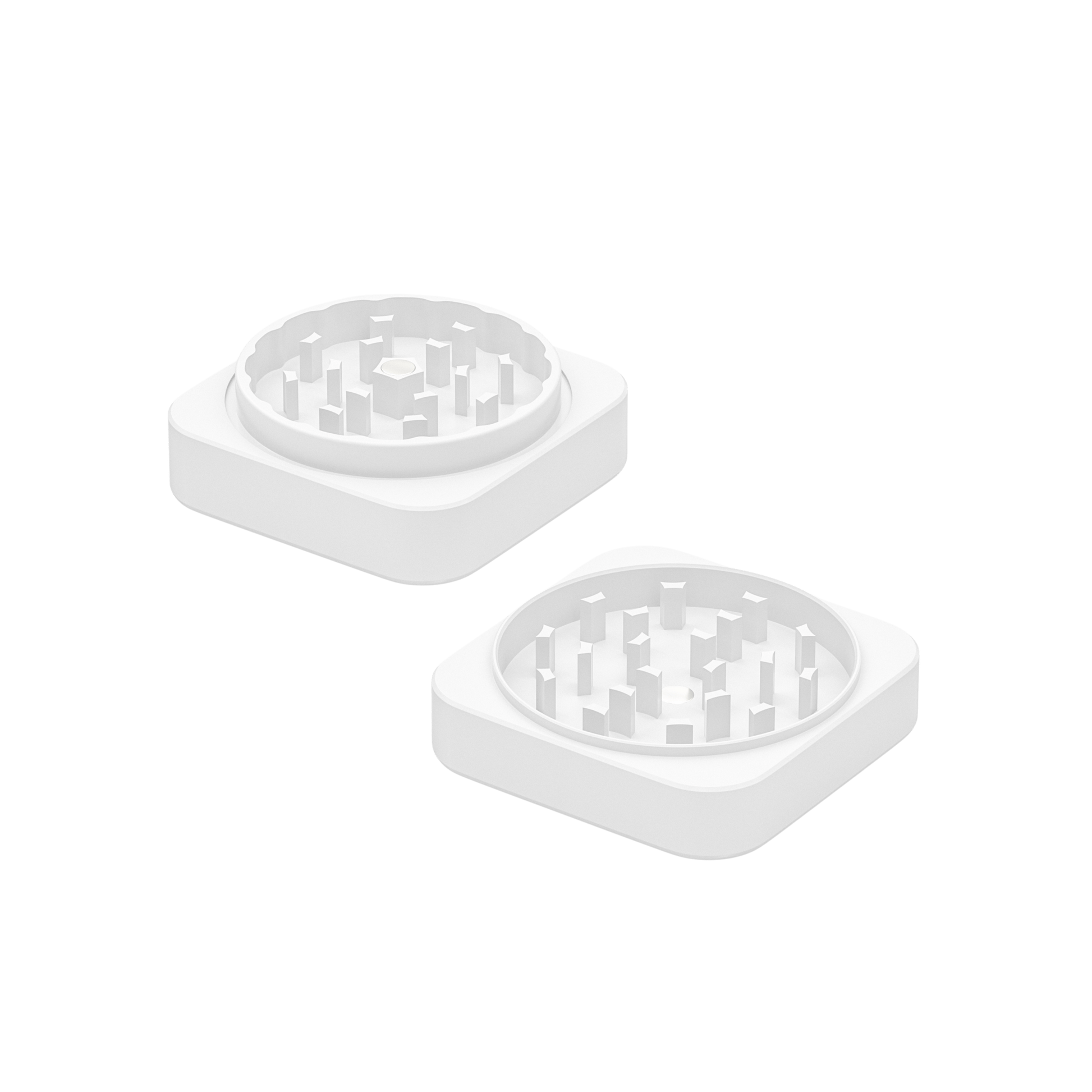 Premium Squared Ceramic Grinder Long Beach (weiß)
