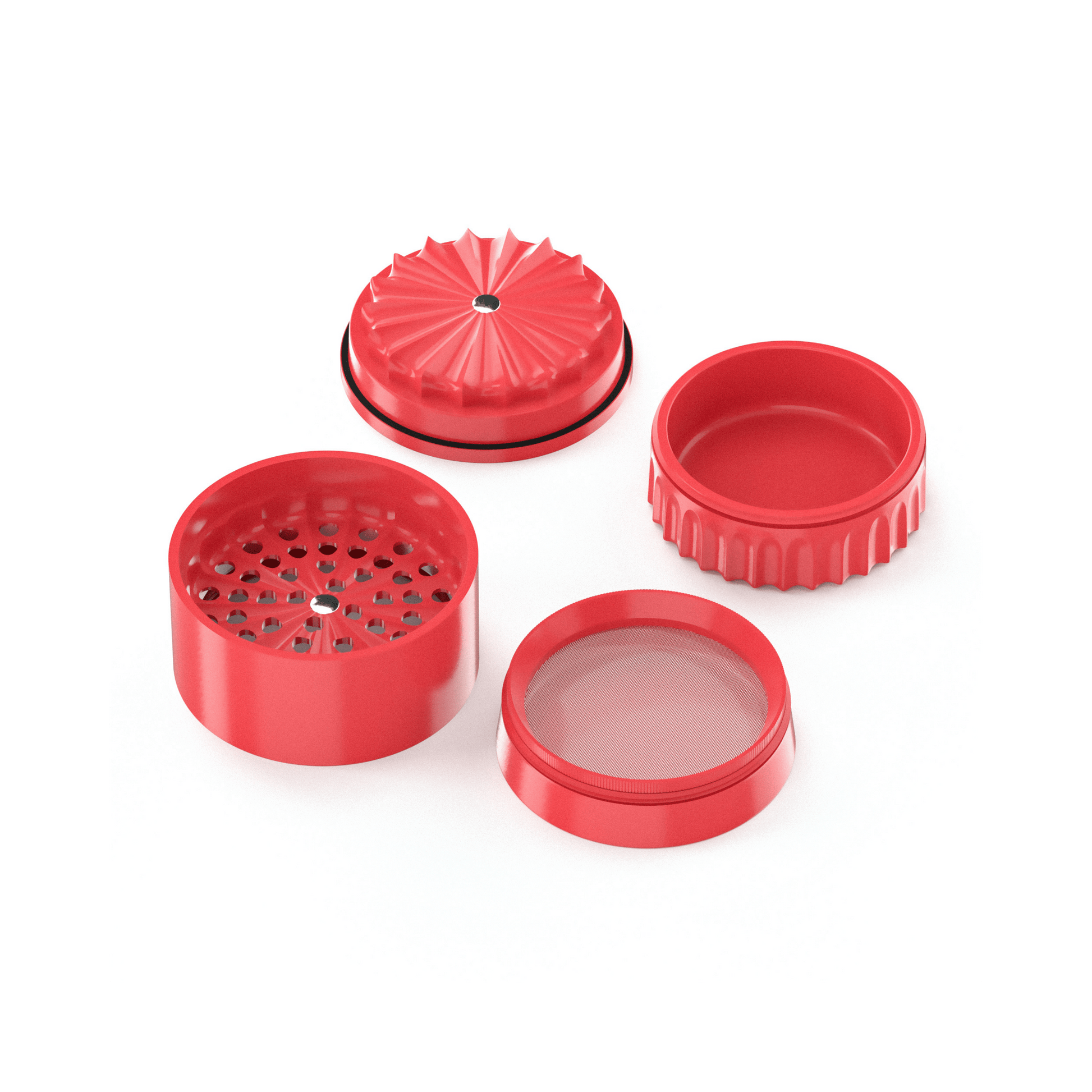 Premium Toothless Ceramic Grinder Calabasas (rot)