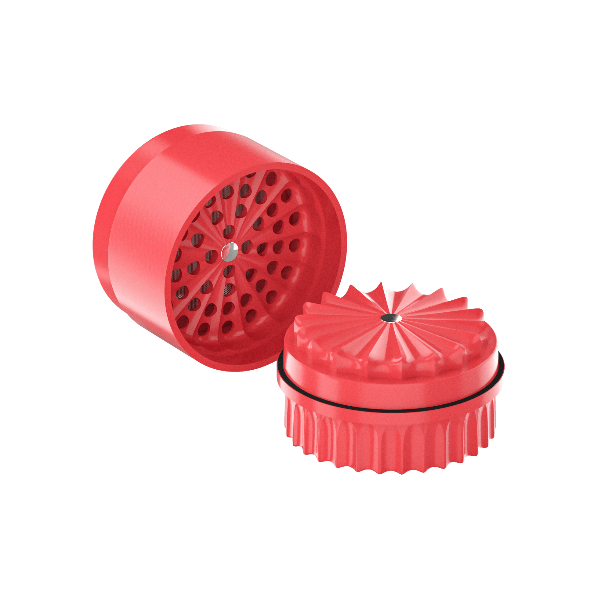 Premium Toothless Ceramic Grinder Calabasas (rot)