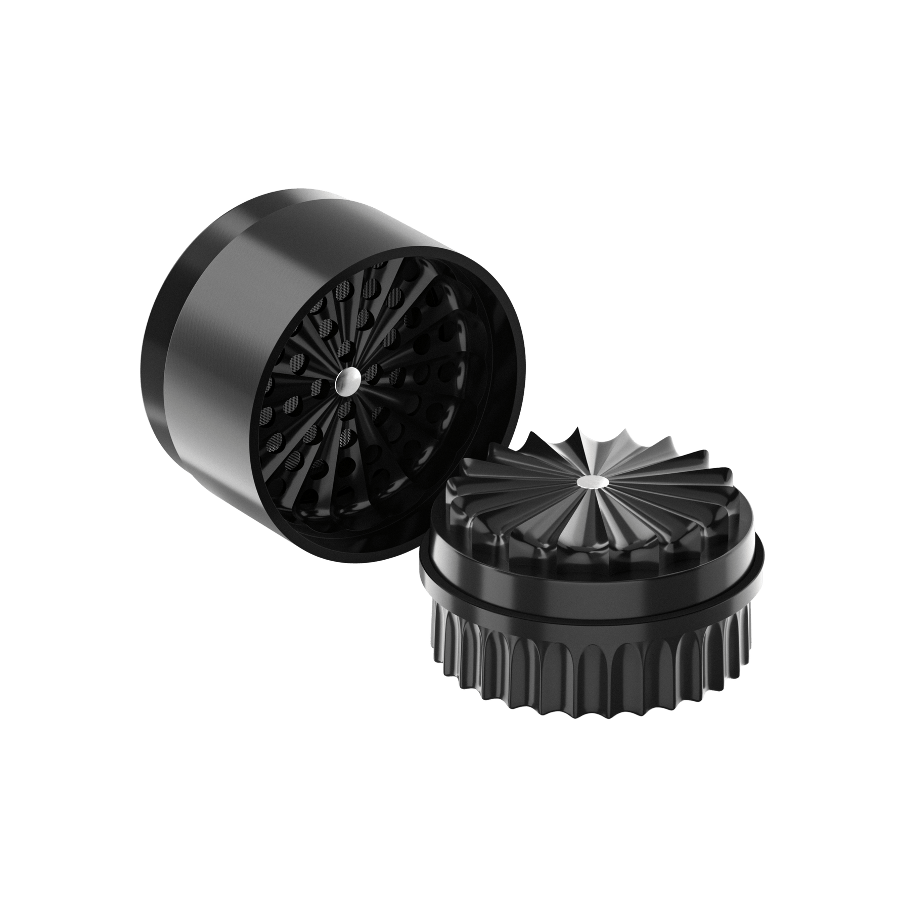 Premium Toothless Ceramic Grinder Calabasas (schwarz)