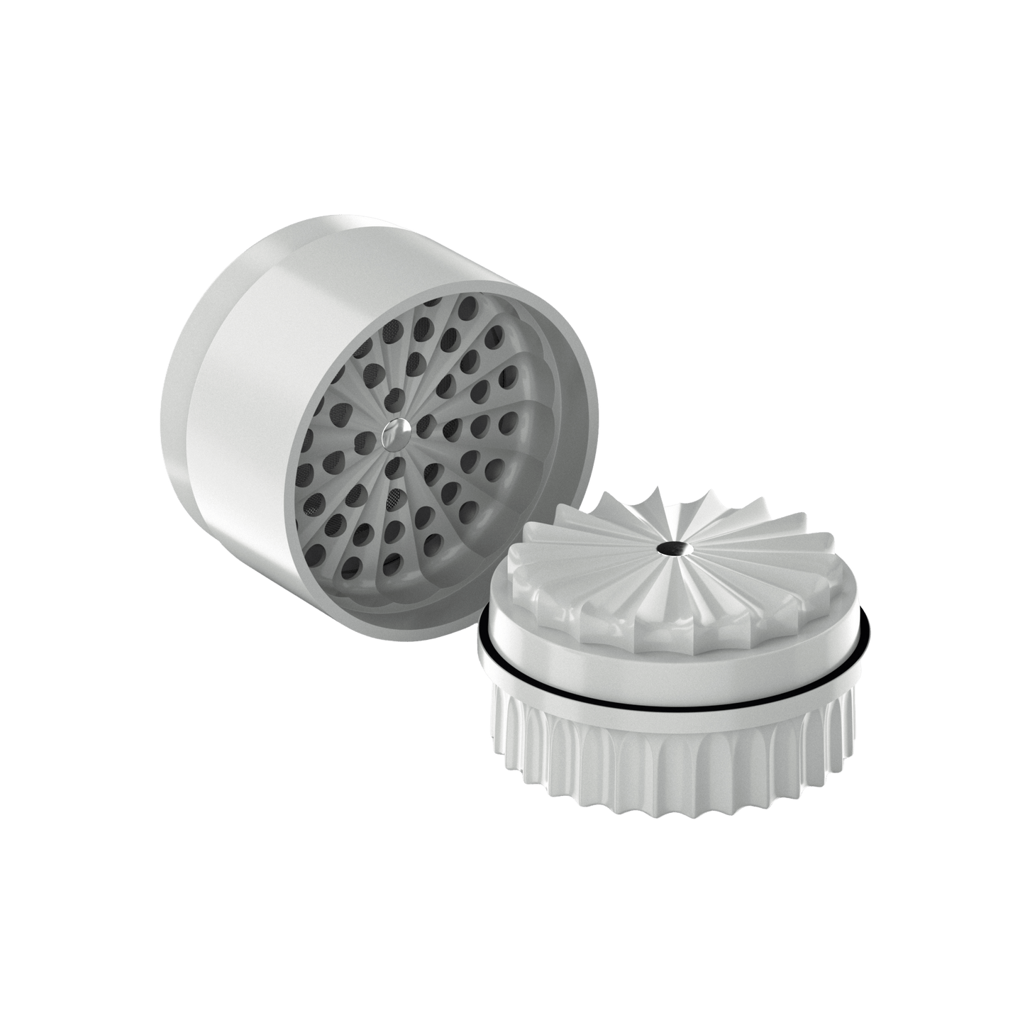 Premium Toothless Ceramic Grinder Calabasas (silber)