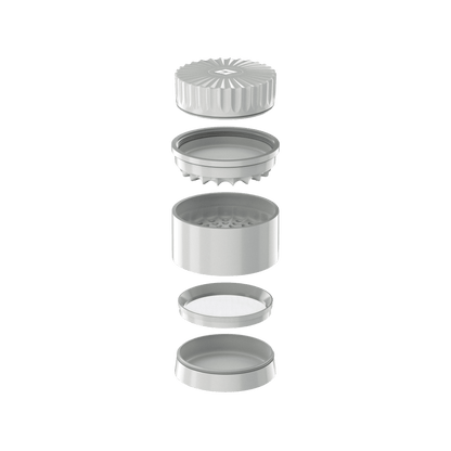 Premium Toothless Ceramic Grinder Calabasas (silber)
