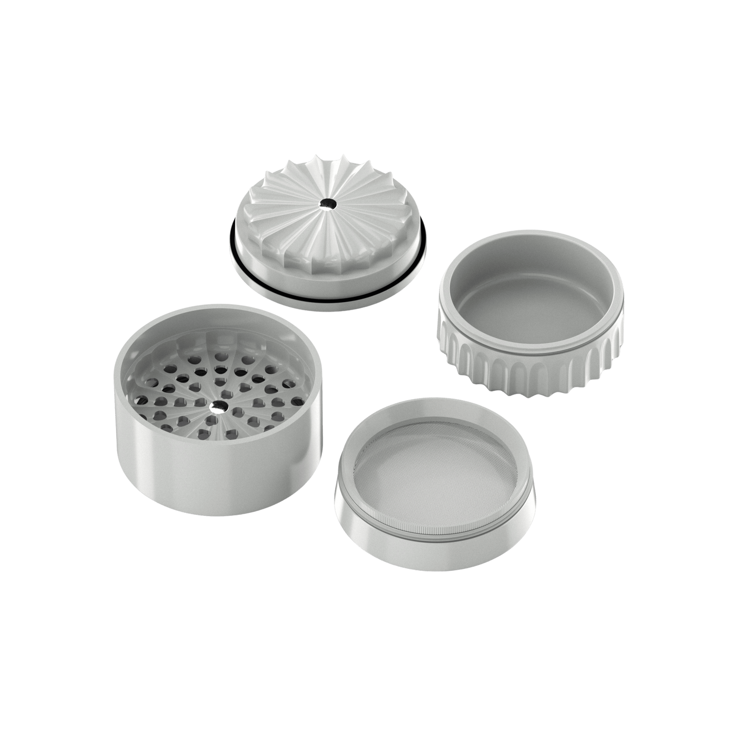 Premium Toothless Ceramic Grinder Calabasas (silber)