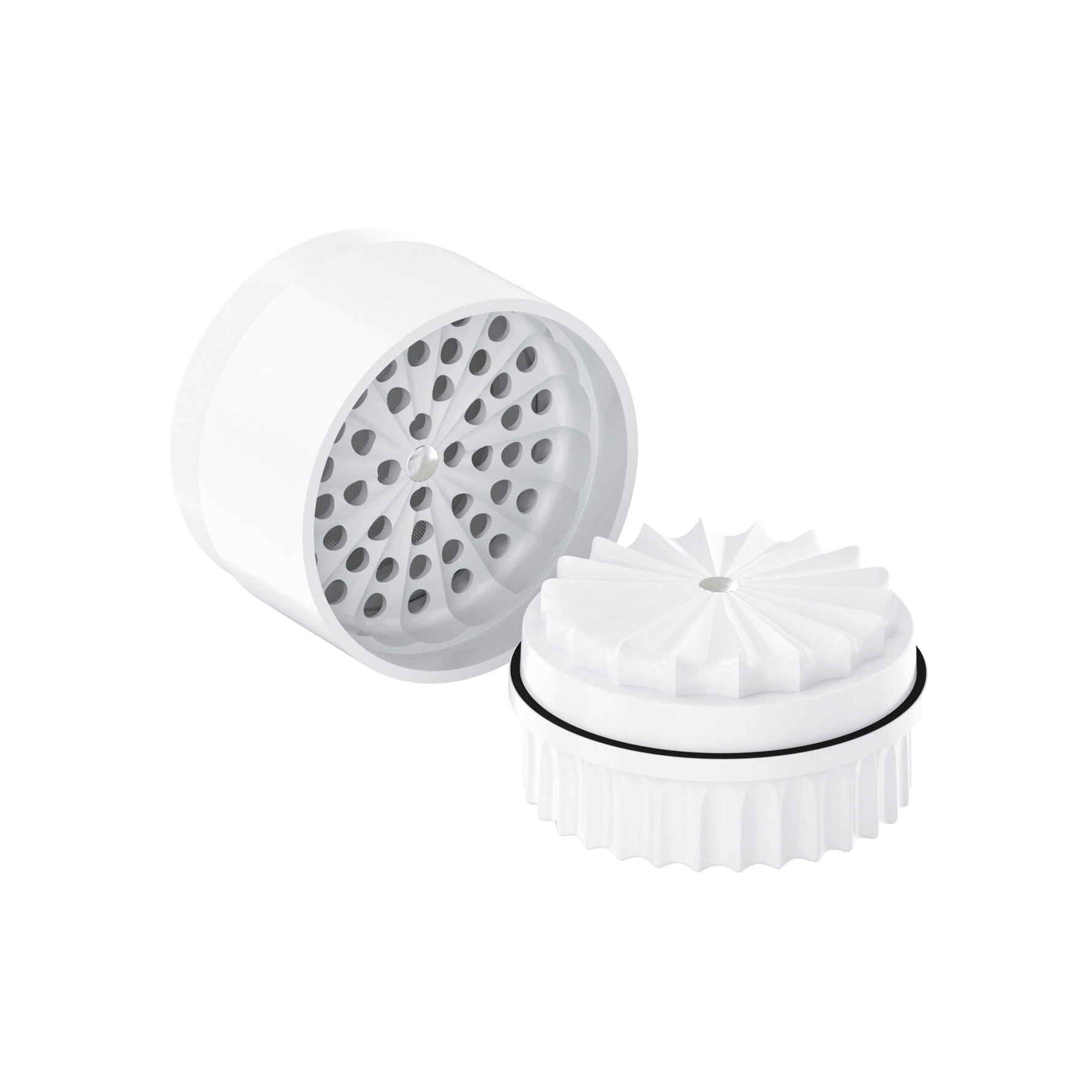 Premium Toothless Ceramic Grinder Calabasas (weiß)