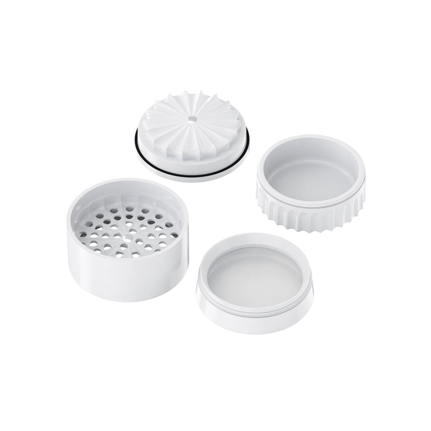 Premium Toothless Ceramic Grinder Calabasas (weiß)