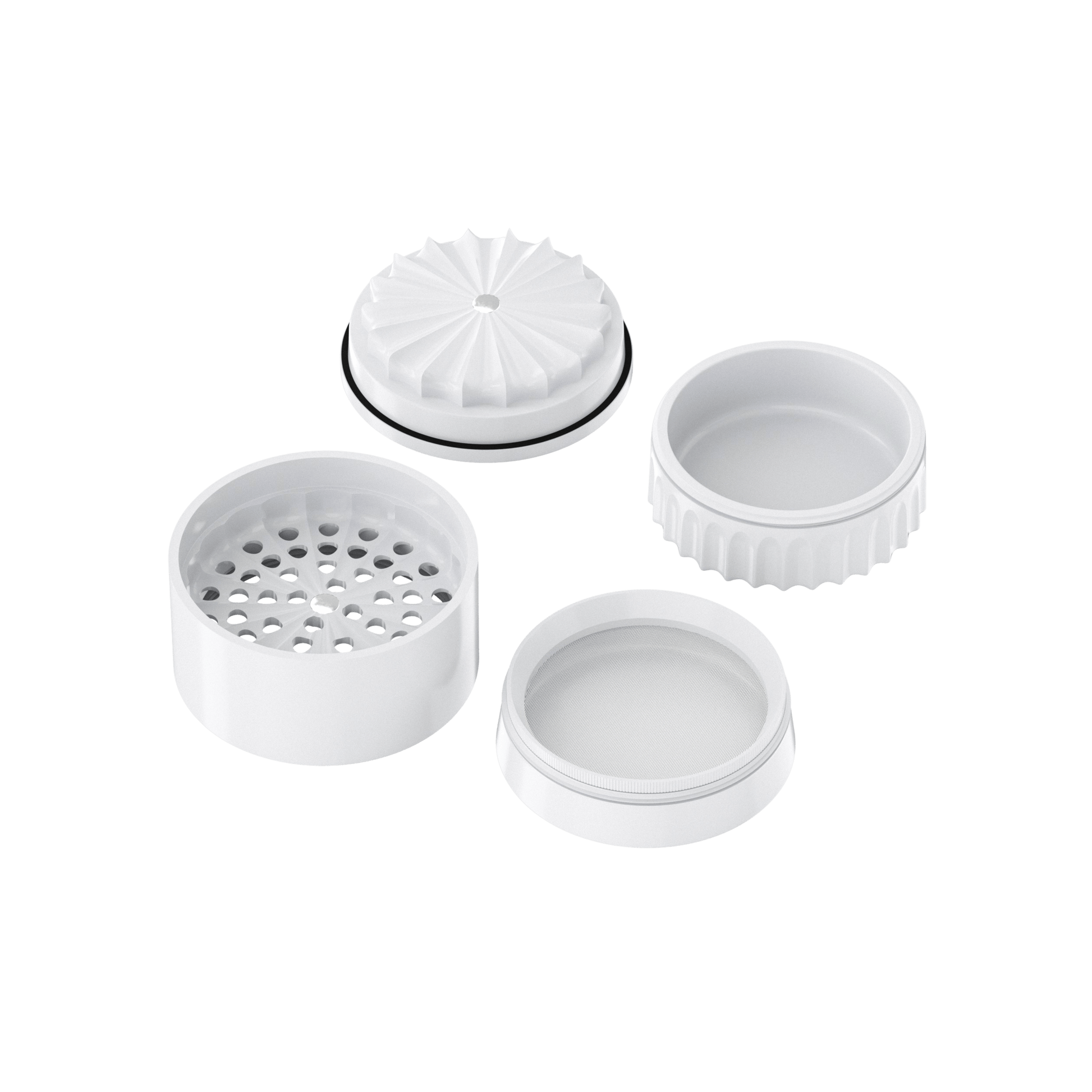 Premium Toothless Ceramic Grinder Calabasas (weiß)