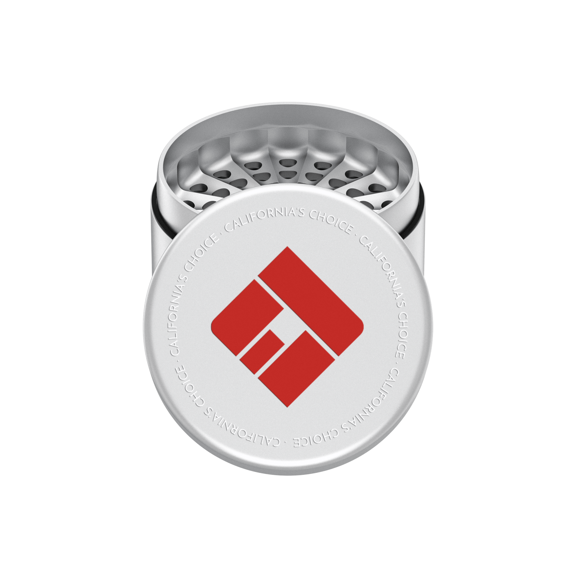 Premium Toothless Grinder Hollywood (silber 2.0) (rotes Logo)