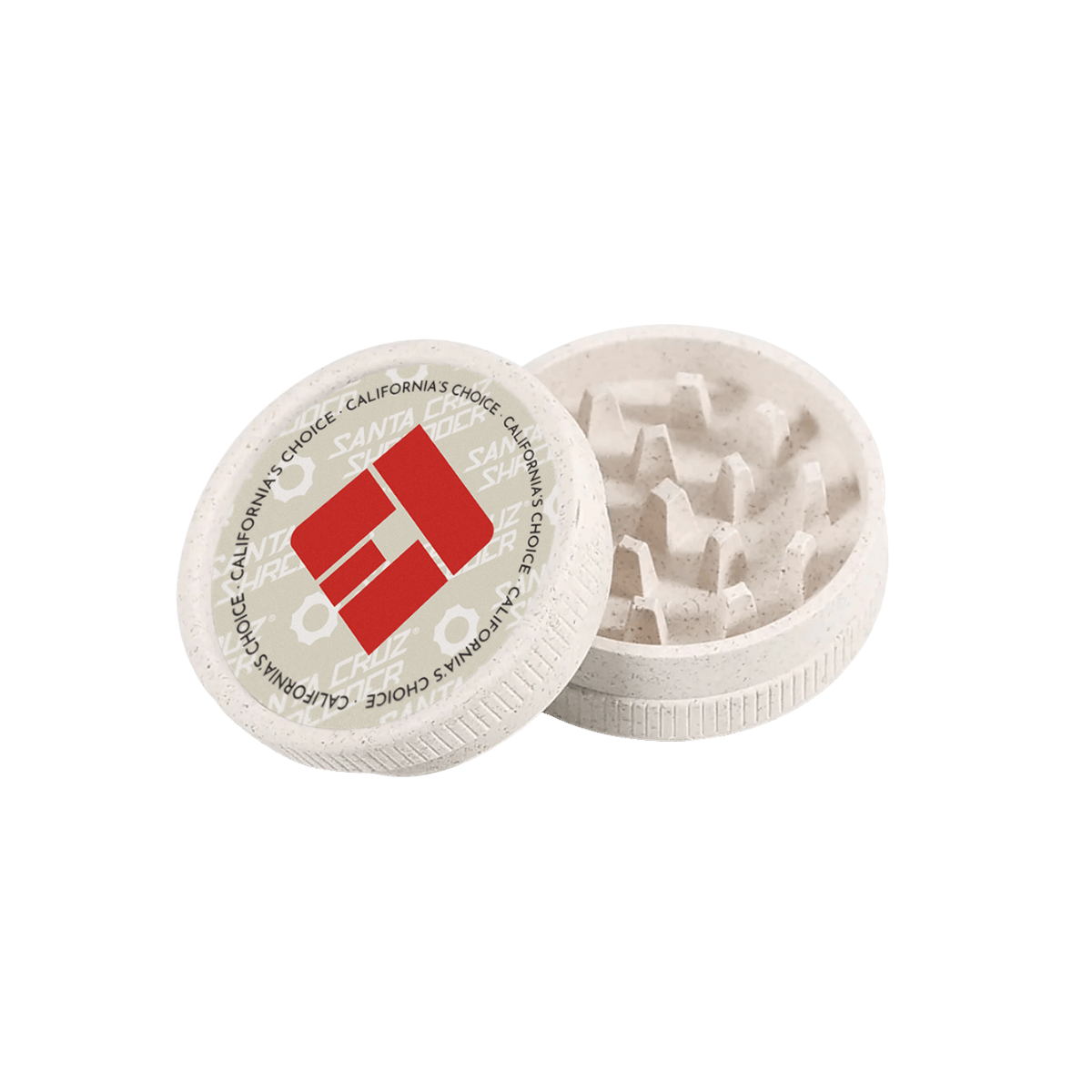 Santa Cruz Shredder 2-teilig aus Hanfplastik (weiss)