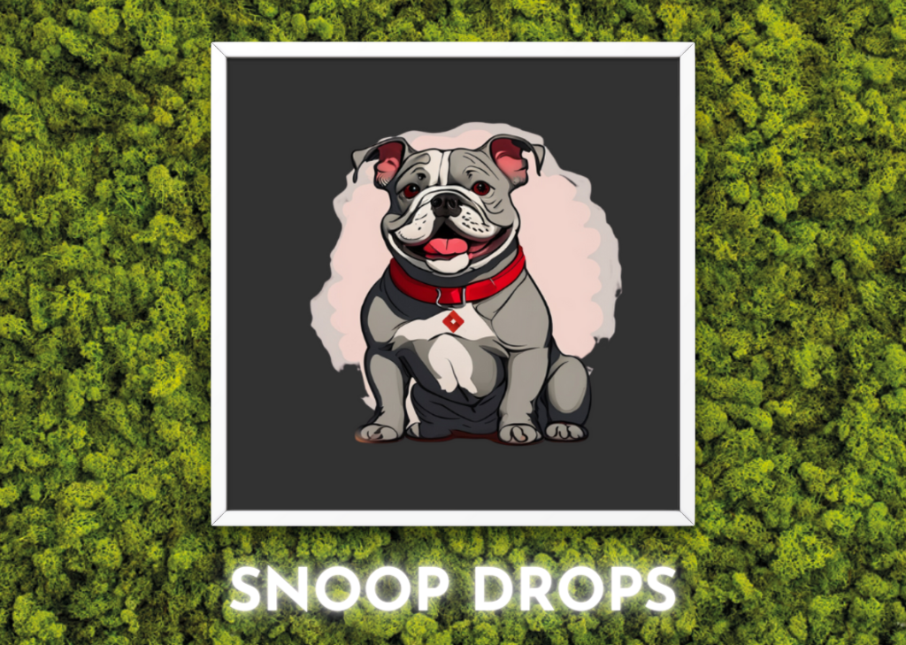 CBD Öl Hund Snoops Drops Design